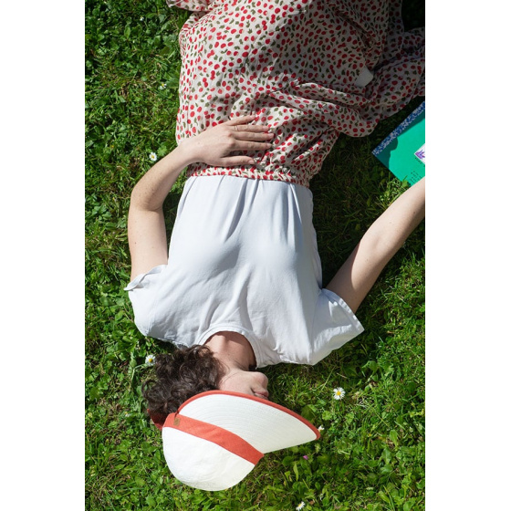 Bauloise High Protection Visor Cap Terracotta - Soway