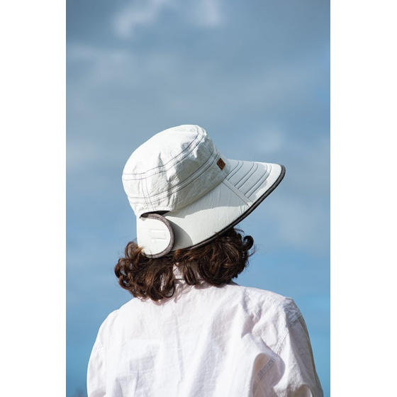 White & Grey Nantes Cap - Soway