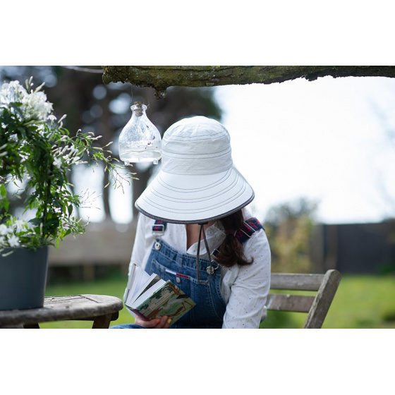 Casquette Nantaise Blanche & Grise - Soway Casquette Nantaise Blanche & Grise - Soway