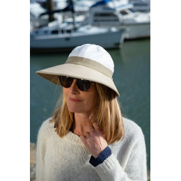 Beige Cannoise Anti-UV Cap- Soway