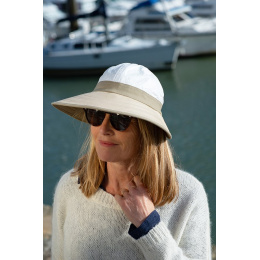 Casquette anti uv Cannoise Beige- Soway