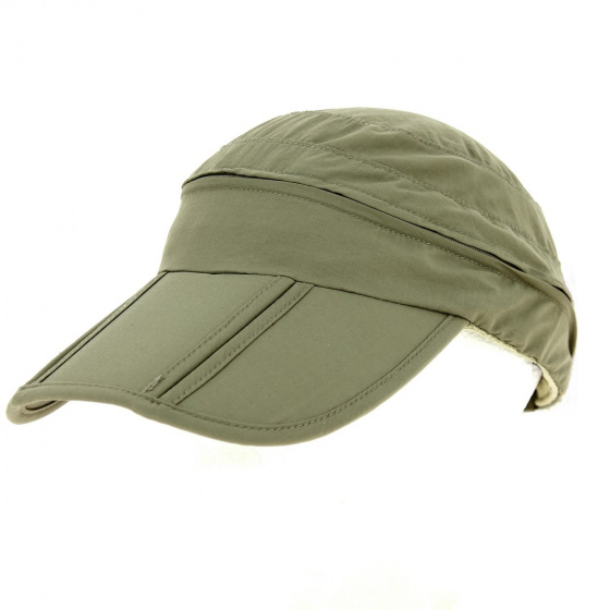 Casquette Grande Visière Anti UV & Imperméable Kaki - Aussie Apparel Casquette Grande Visière Anti UV & Imperméable Kaki - Aussie Apparel
