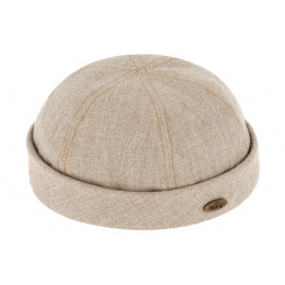 Bonnet Docker Cooper Lin Beige-Traclet