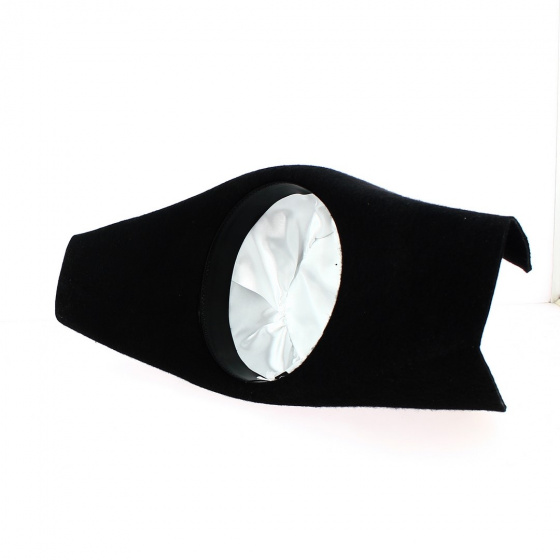 Napoleon Bicorne Black Wool Felt Hat - Traclet