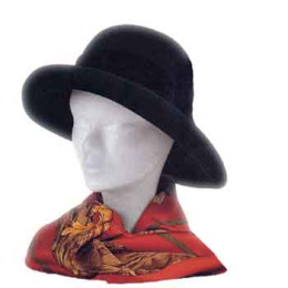 Polystyrene Head Woman - marotte