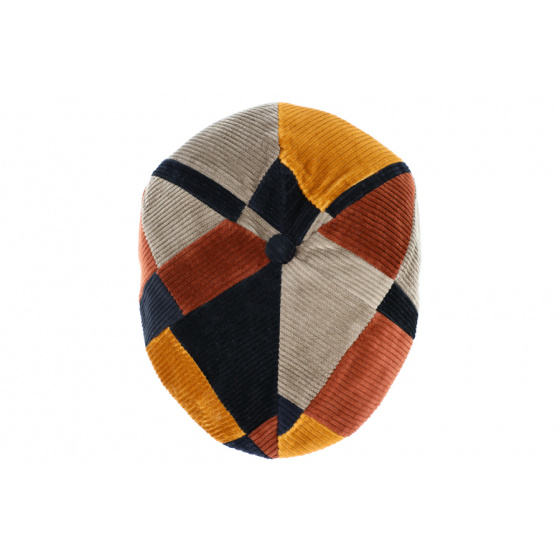 Montreal Patchwork Cotton Irish Cap - Traclet