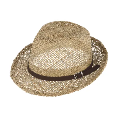 Chapeau Trilby Linz Paille Naturelle- Traclet Reference : 10430 | Chapellerie Traclet