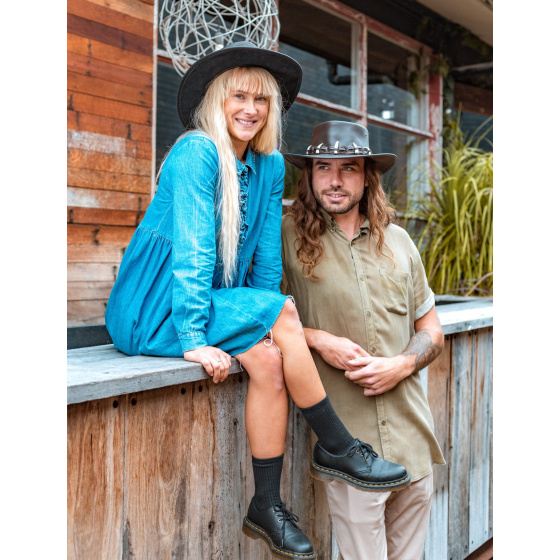 Leather Hat Creeks Croc Tooth