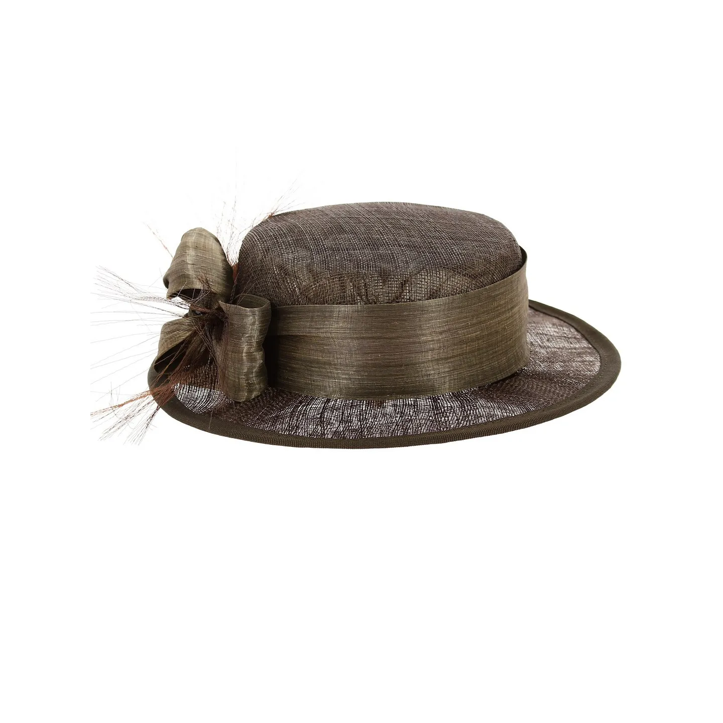 Chapeau de Cérémonie Carmen Marron - Traclet Reference : 12583 | Chapellerie Traclet