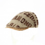 Brasília Duck Bill Cap Beige Jute Fabric - Traclet