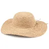 Capeline Governeur Raffia Naturel - Traclet Reference : 11796 | Chapellerie Traclet