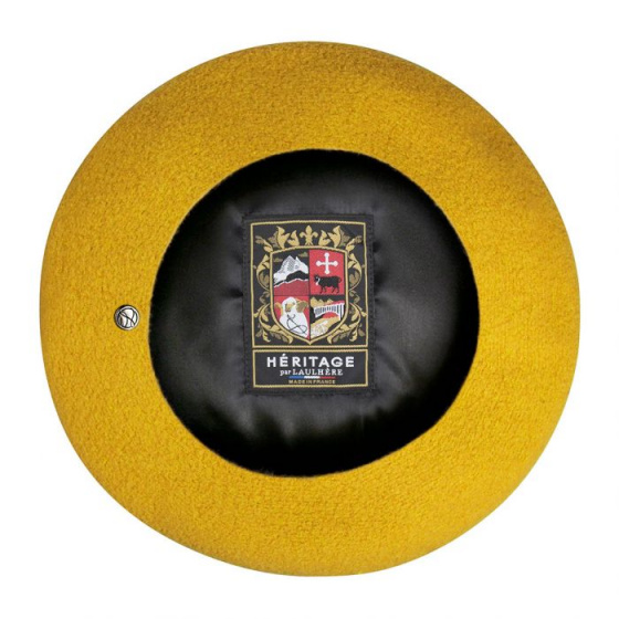 Béret Authentique Curcuma Laine - Héritage par Laulhère