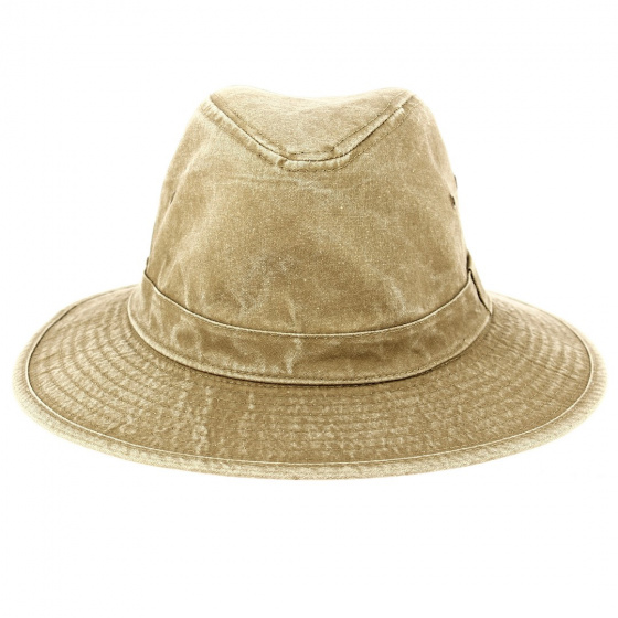 Chapeau Traveller Outdoor Coton Beige - Traclet