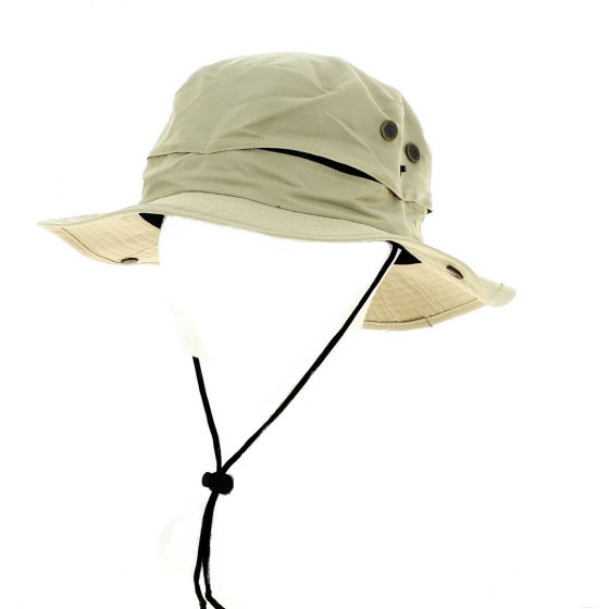 Natural Skaï Outdoor Traveller Hat - Traclet