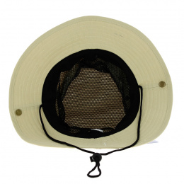 Natural Skaï Outdoor Traveller Hat - Traclet