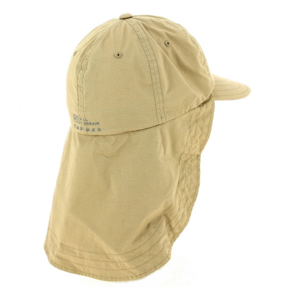 Casquette Cache-nuque Kern Kaki & Camouflage - Brixton