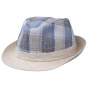 Simono Linen & Cotton Trilby Hat - Traclet
