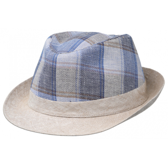 copy of Trilby Tropea Linen Beige Trilby Hat - Traclet
