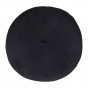 Sam Black Beret Cap - Heritage by Laulhère