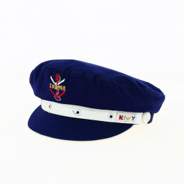 Children's sailor cap in cotton