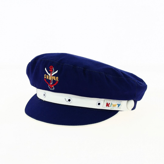 Children's sailor cap in cotton