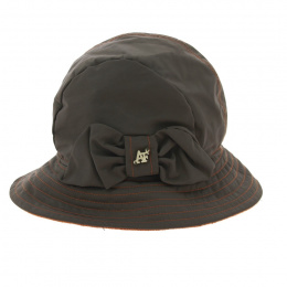 Brown waterproof bucket hat Size 58