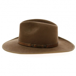 Chapeau Fedora Siempre Feutre Poil Marron - Stetson