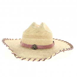 Cowboy Hat Sweet Sensation Pink Straw - Bullhide