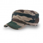 Curved hunting cap
