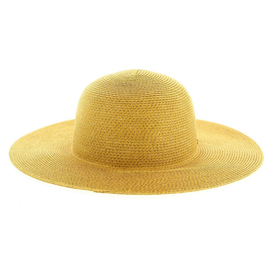 Lea Honey Yellow Summer Wide-brimmed Hat - Seeberger