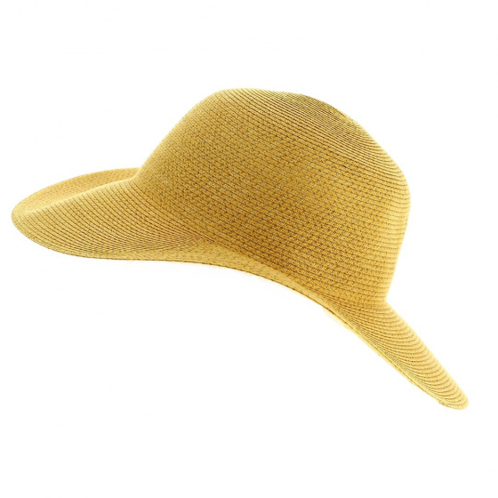 Lea Honey Yellow Summer Wide-brimmed Hat - Seeberger