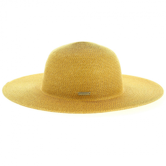 Lea Honey Yellow Summer Wide-brimmed Hat - Seeberger