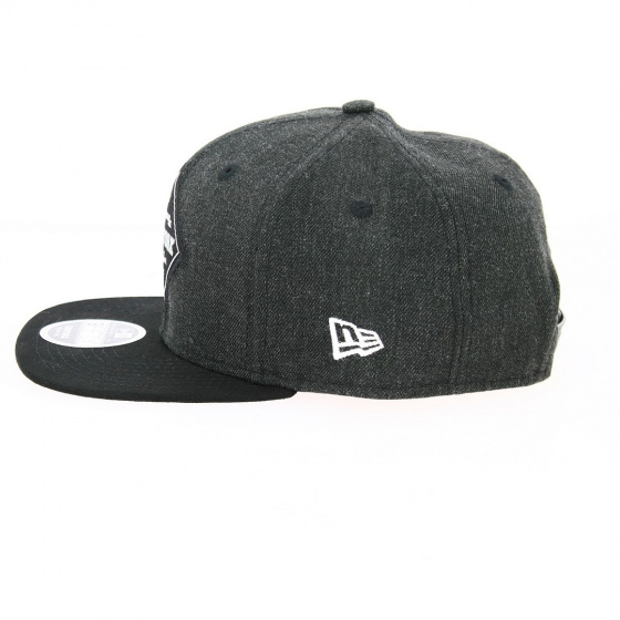 Casquette Snapback 9Fifty Heather Coop Noir - New Era Casquette Snapback 9Fifty Heather Coop Noir - New Era