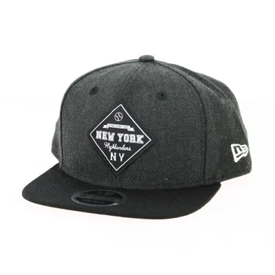 9Fifty Heather Coop Black Snapback Cap - New Era Reference: 12738 | Traclet Hat Shop