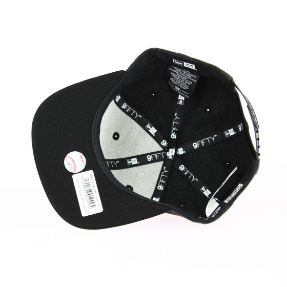 9Fifty Heather Coop Black Snapback Cap - New Era