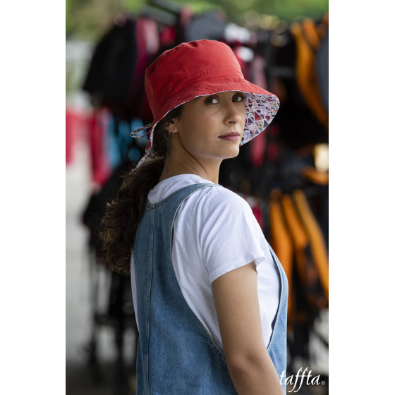 Chapeau Bob Femme Emilie Réversible Coton - MTM Chapeau Bob Femme Emilie Réversible Coton - MTM