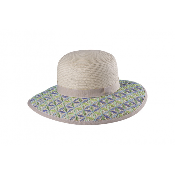 Capeline Femme Paille Papier - MTM Capeline Femme Paille Papier - MTM