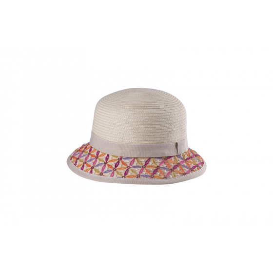 Women's Paper Straw Cloche Hat - MTM
