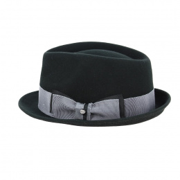 Chapeau Trilby Benoît Feutre Laine Noir - Stetson