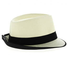 copy of Chapeau Tribly Blanc Papier Paille - Traclet