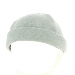 Docker Cooper Linen Grey Mouse Beanie - MtM