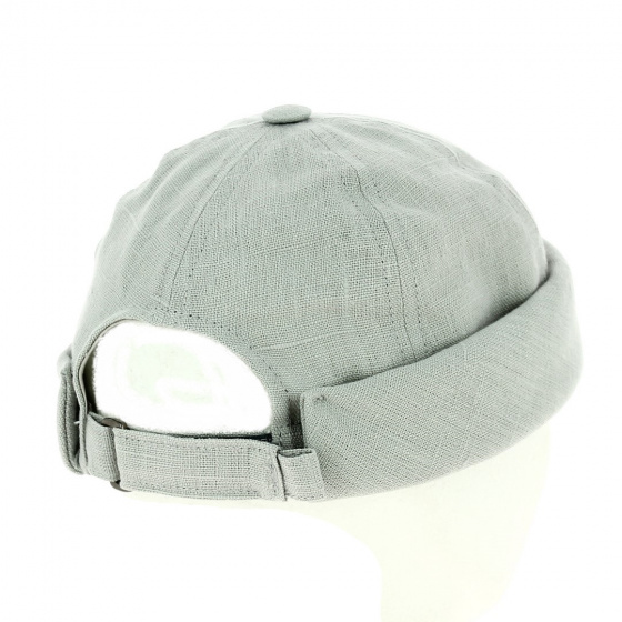 Bonnet Docker Cooper Lin Gris Souris - MtM Bonnet Docker Cooper Lin Gris Souris - MtM