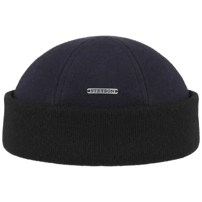 Bonnet Sparr II Laine & Cachemire Marine - Stetson Reference : 8671 | Chapellerie Traclet