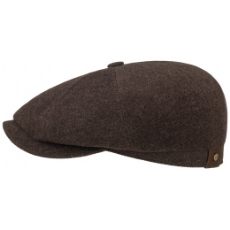 Stetson brown hatteras cap