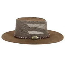 Beige Traveller Hat - Suede Breezer Explorer Reference: 12807 | Traclet Hat Shop
