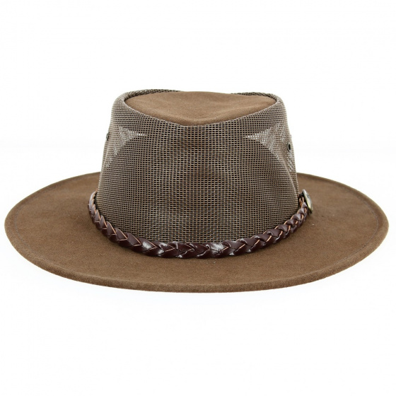 Chapeau Traveller Marron - Suede Breezer Explorer