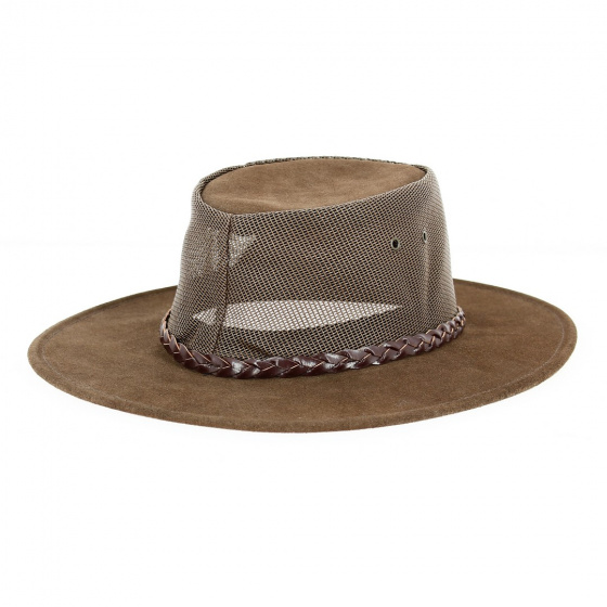 Chapeau Traveller Marron - Suede Breezer Explorer