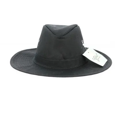 Chapeau Grand Traveller Wrangler Coton Huilé - Jacaru Reference : 12808 | Chapellerie Traclet