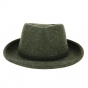 Fedora Hat Lysandro Wool Felt Green - Traclet