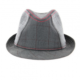 Ripley Wool Felt Trilby Hat Anthracite - Keyone